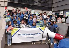 Los fisioterapeutas endurecen e intensifican sus acciones frente a la «receta deportiva» planteada por el Gobierno de Canarias