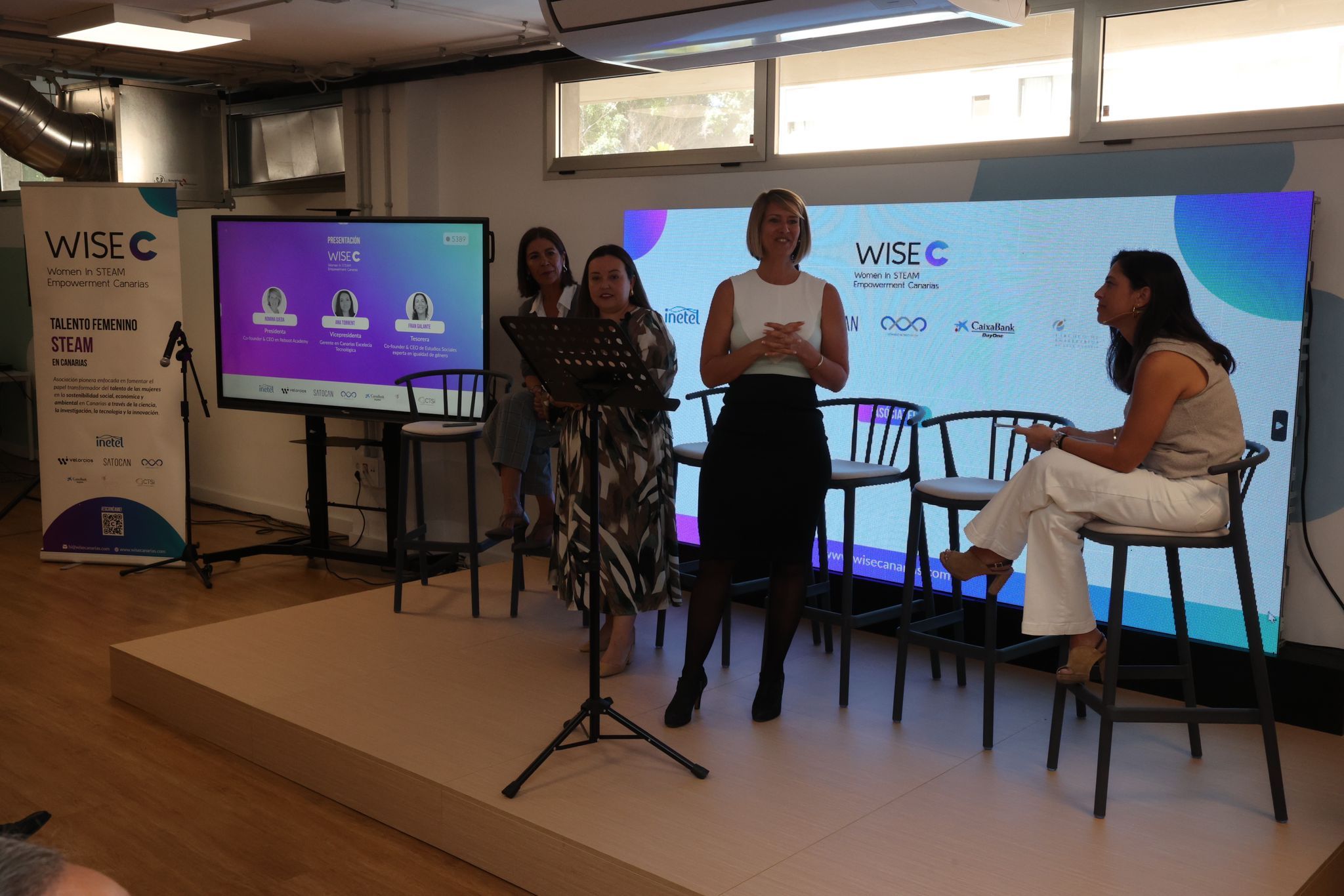 Las imágenes del nacimiento de Wise Canarias, primera asociación de mujeres STEAM de Canarias