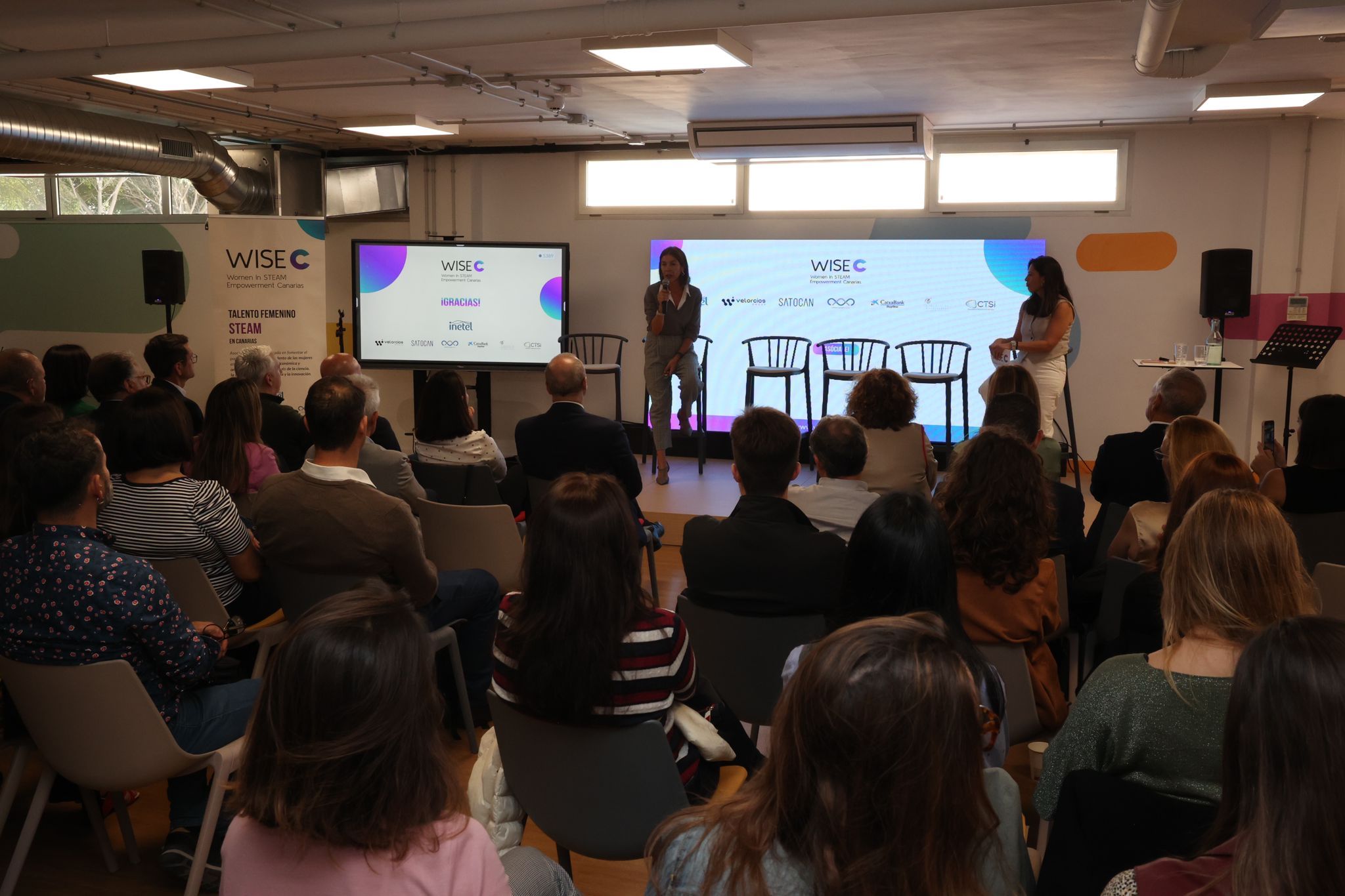 Las imágenes del nacimiento de Wise Canarias, primera asociación de mujeres STEAM de Canarias