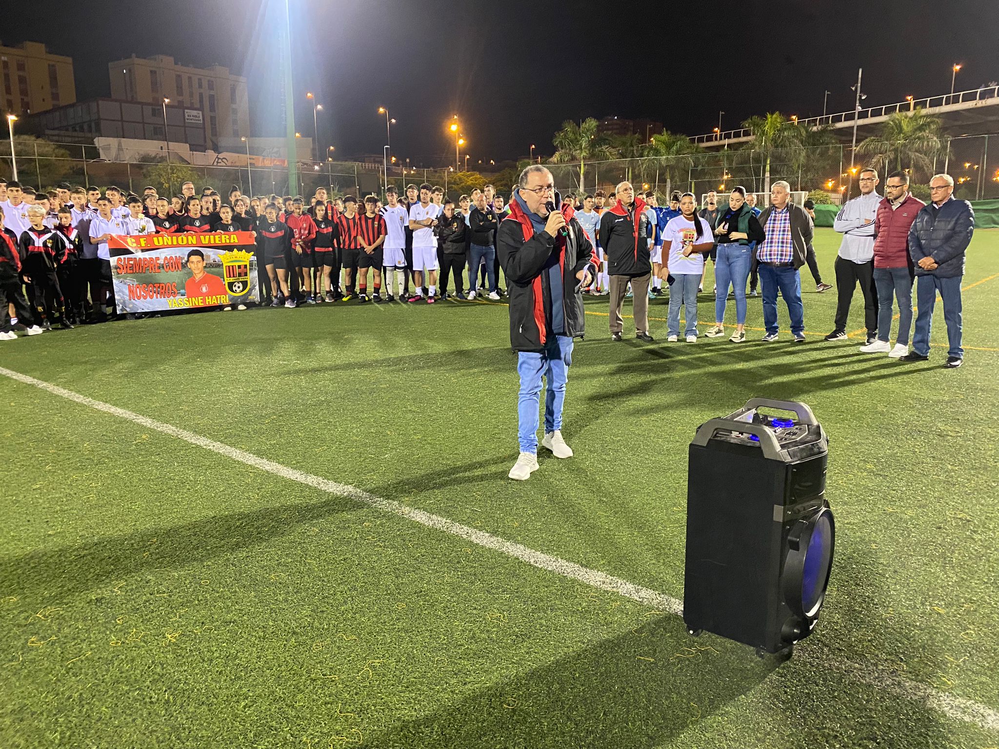 Lágrimas, emoción y apoyo para la familia de Yassine