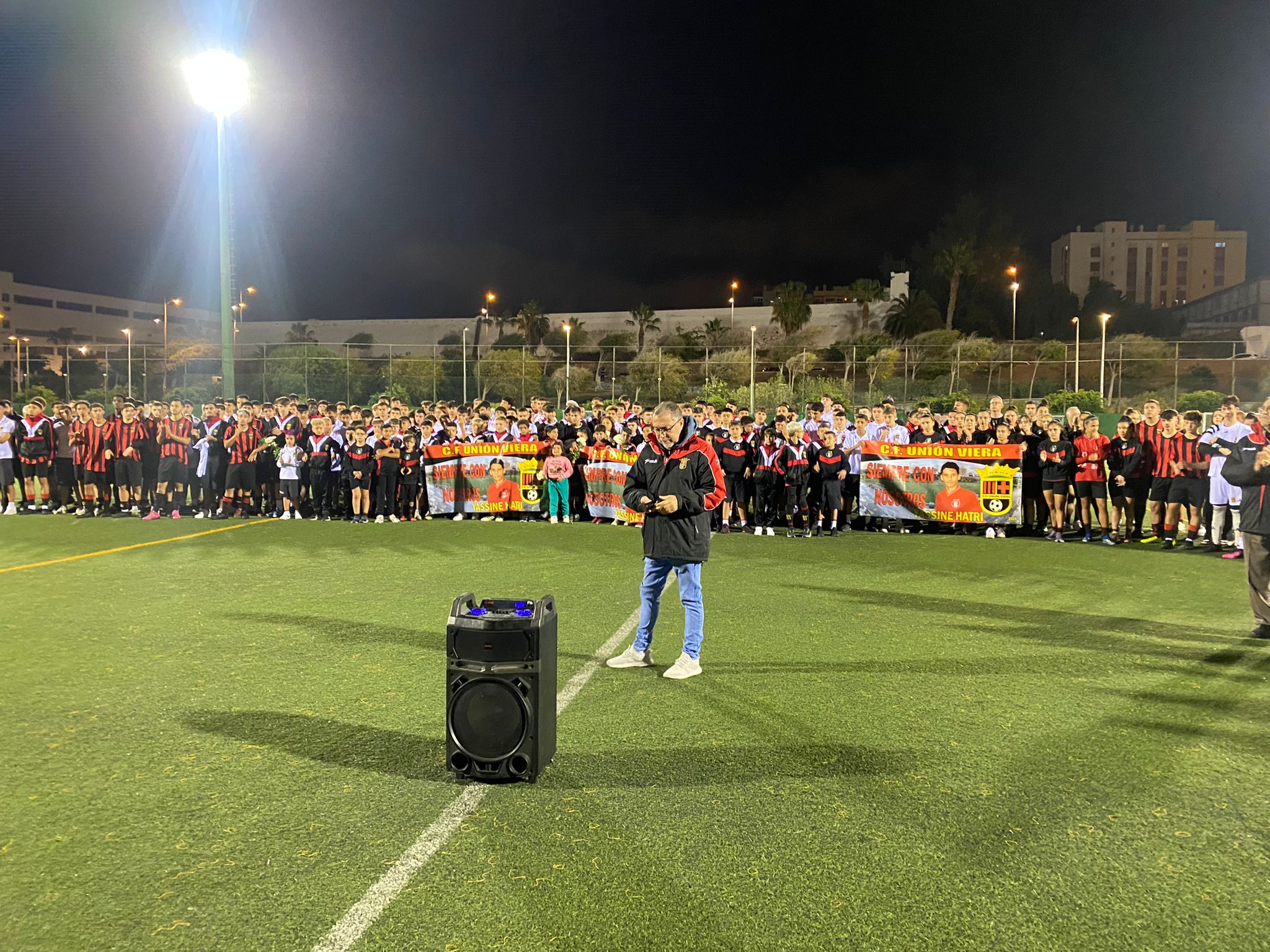 Lágrimas, emoción y apoyo para la familia de Yassine