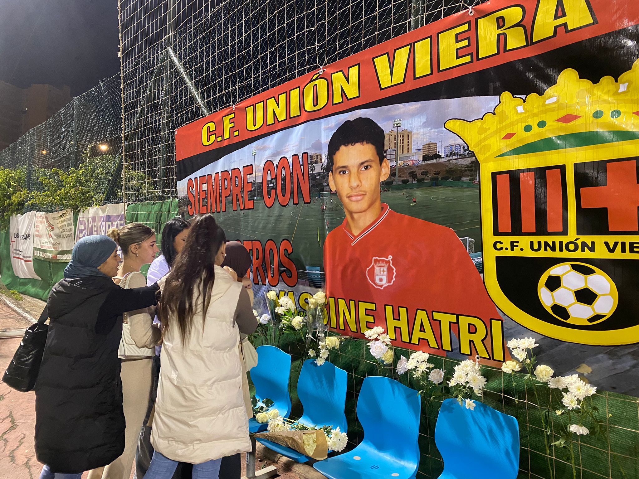 Lágrimas, emoción y apoyo para la familia de Yassine