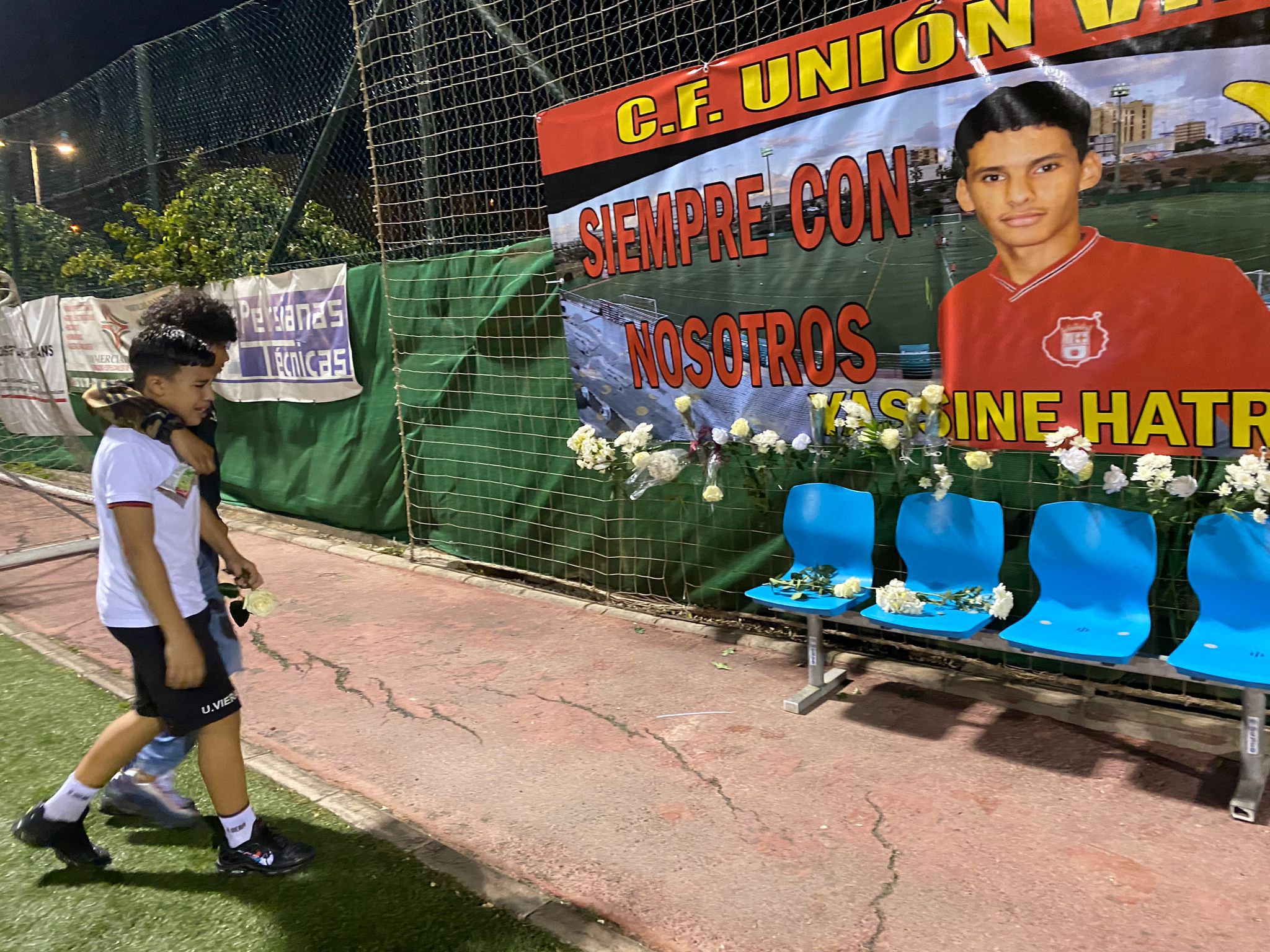Lágrimas, emoción y apoyo para la familia de Yassine