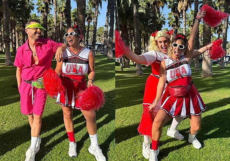 Algunas de las imágenes que Anabel Pantoja compartió en su Instagram.