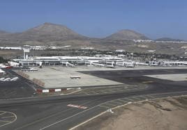 Imagen de archivo del aeropuerto César Manrique de Lanzarote.