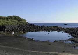 Valle Gran Rey, en la isla de La Gomera.