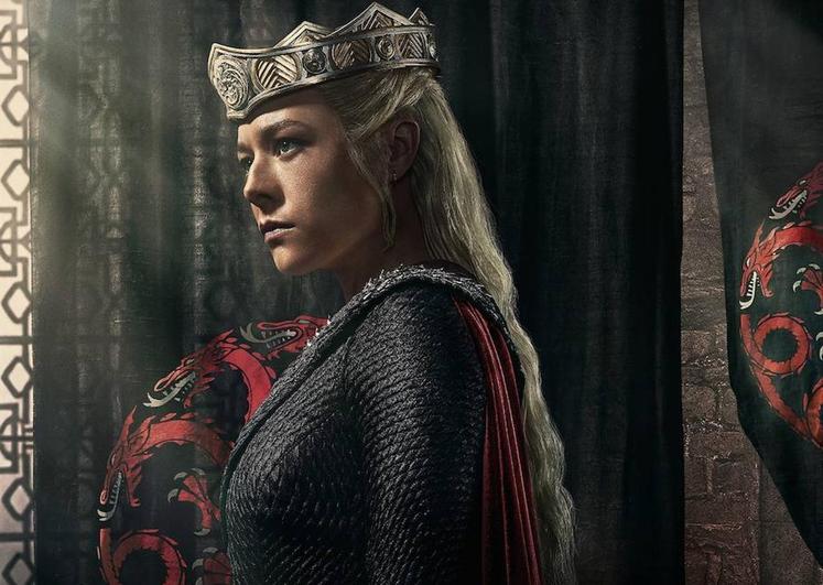 Rhaenyra Targaryen luchará por lograr el trono de su padre.