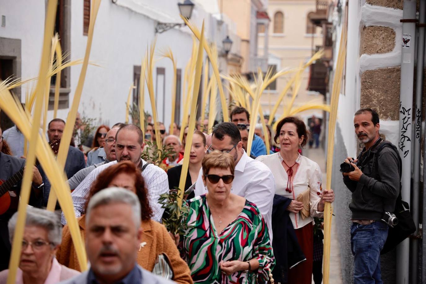 La procesión de La Burrita en la capital grancanaria, en imágenes
