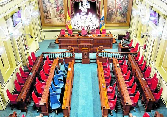 Imagen de archivo del Parlamento de Canarias