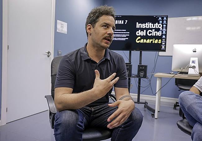 Sebastián Alvarado, director del Instituto del Cine Canarias.