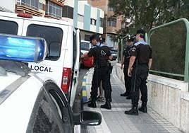 Imagen de archivo de la detención de unapersona que robó en una casa.