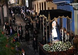 Procesión Magna del Viernes Santo en Santa María de Guía, en imágenes