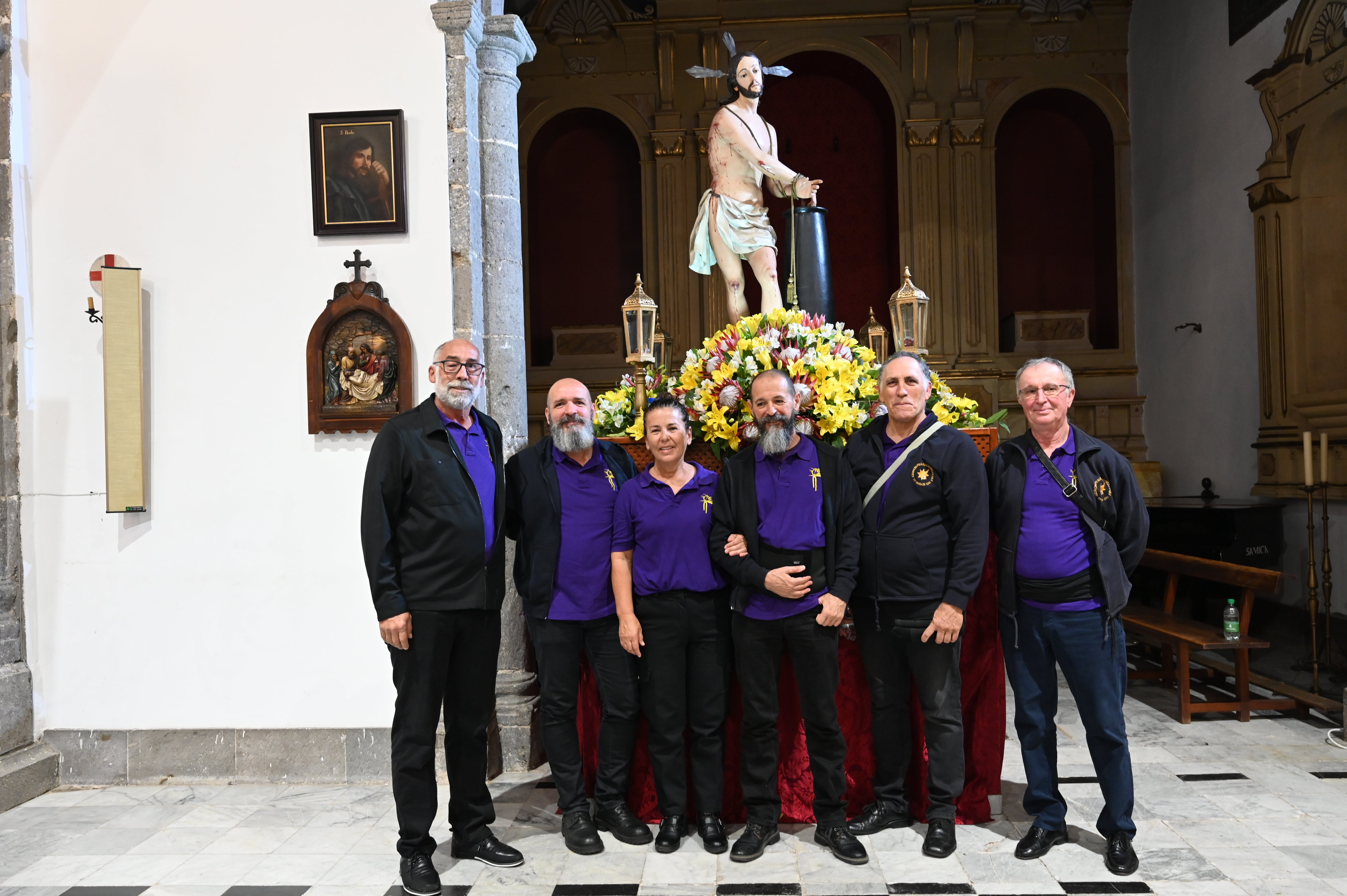 Procesión Magna del Viernes Santo en Santa María de Guía, en imágenes