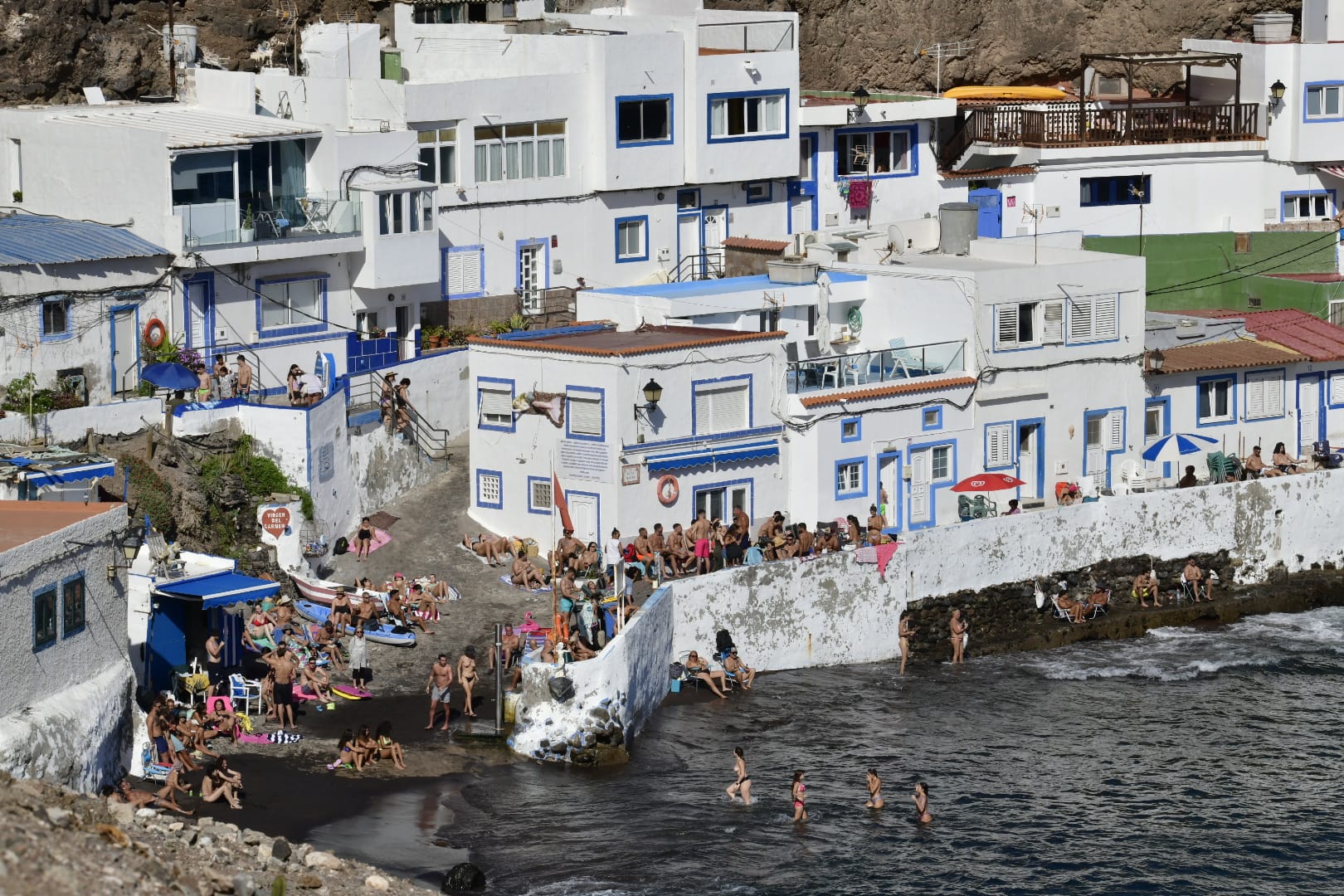 Las playas de Gran Canaria, a rebosar este fin de semana