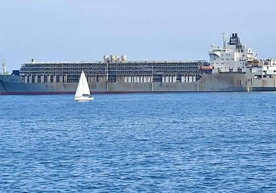 Imagen de archivo del buque Bader en Las Palmas de Gran Canaria.