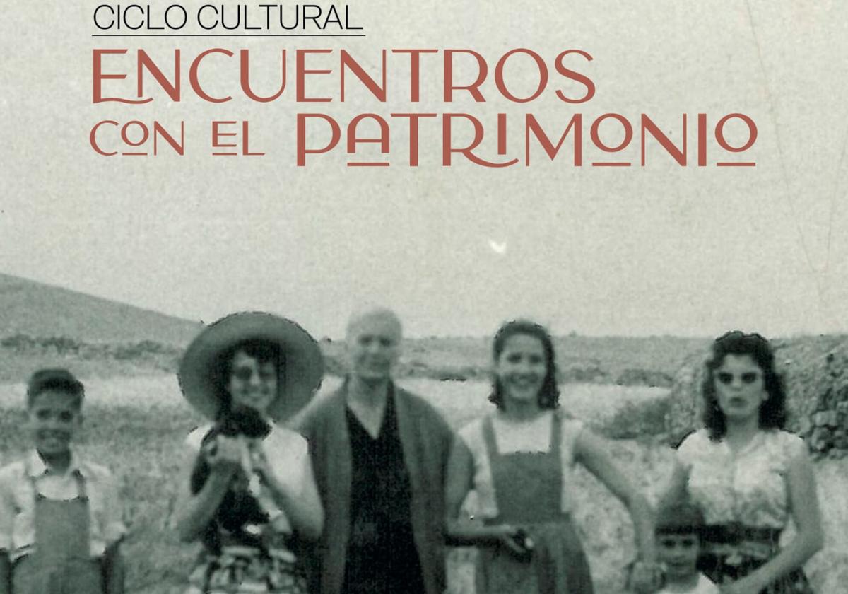 Cartel anunciador del ciclo impulsado por el área de Patrimonio Cultural del Cabildo majorero.