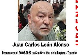 Cartel de la persona localizada tras cuatro días de ausencia en La Laguna.