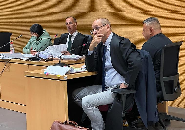 Imagen de la segunda sesión del juicio por el crimen de Nono.