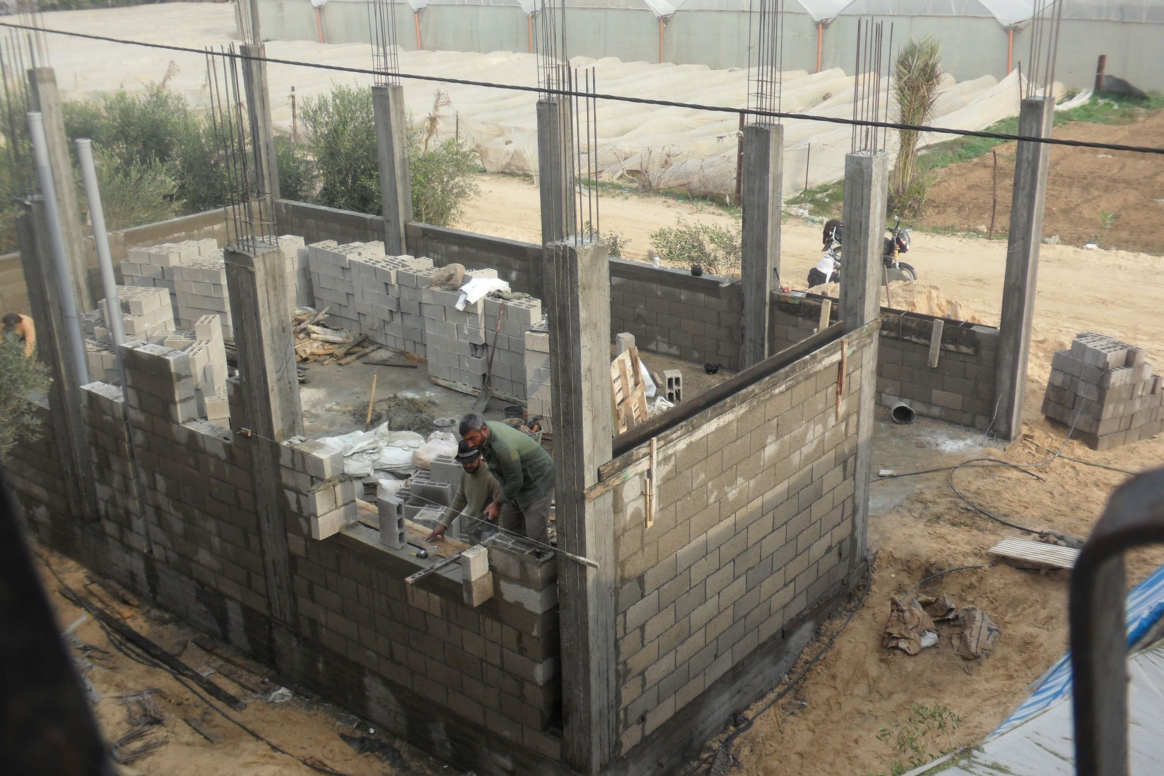 Así era el centro social de Gaza cofinanciado por el Cabildo de Gran Canaria