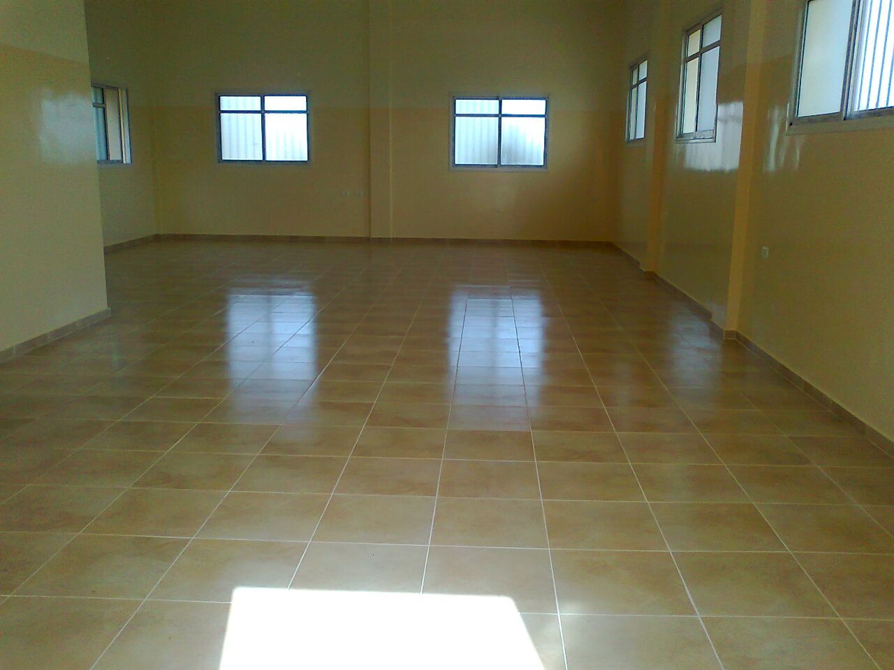 Así era el centro social de Gaza cofinanciado por el Cabildo de Gran Canaria