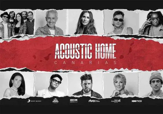 'Acoustic home Canarias' aterriza este sábado en la parrilla televisiva de la mano de Televisión Canaria