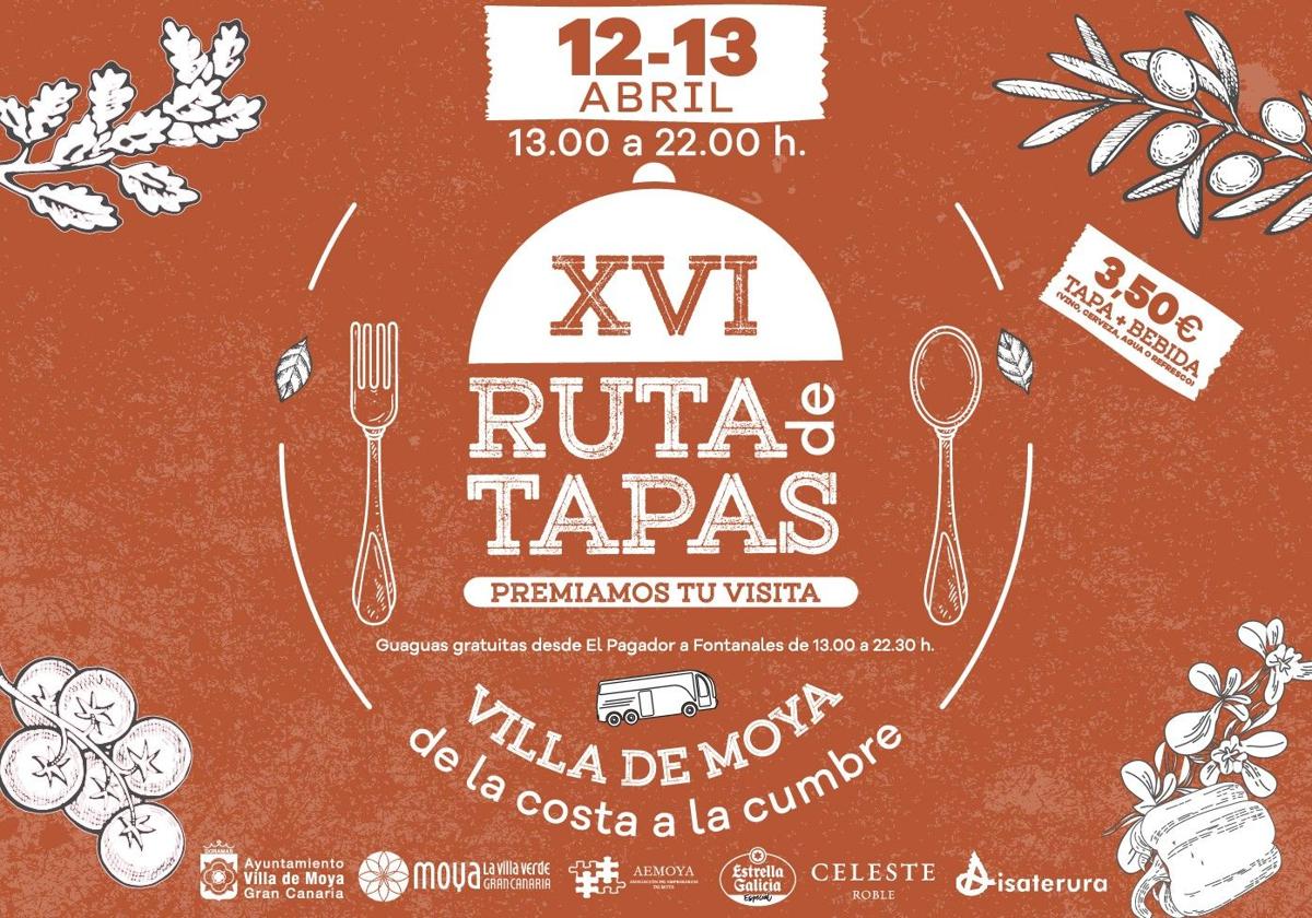 Ocho establecimientos de Moya participan en la ruta de tapas