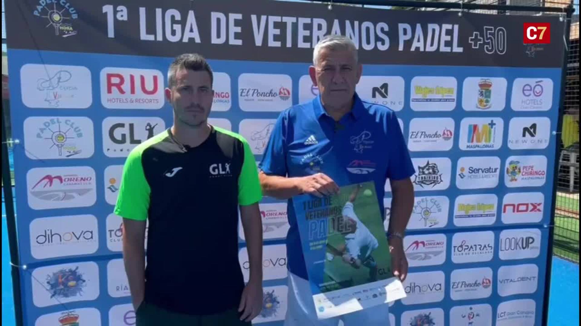 Jorge Larena y su club de pádel apadrinan un torneo solidario
