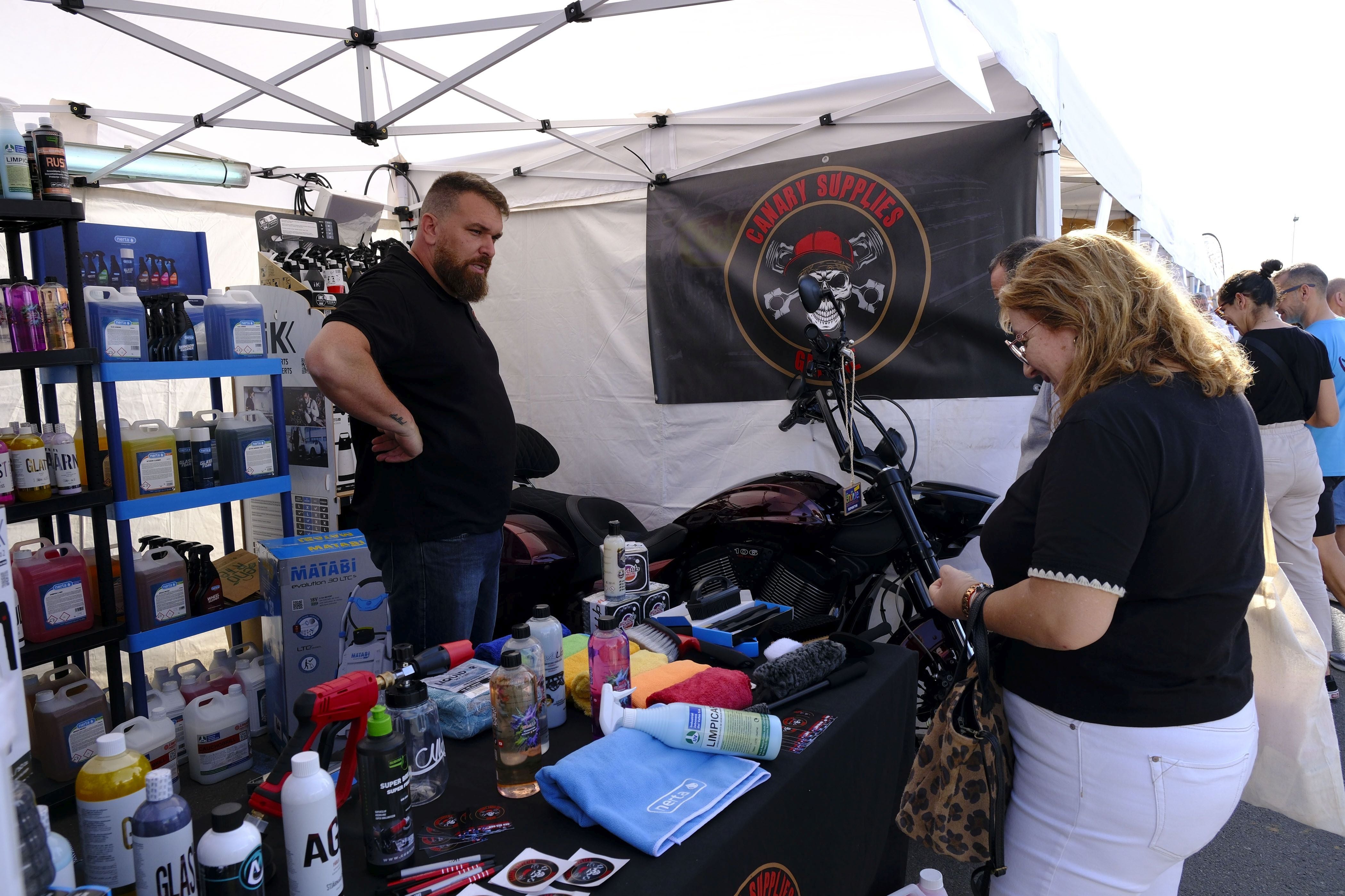 Inauguración de la feria Enorte en Gáldar