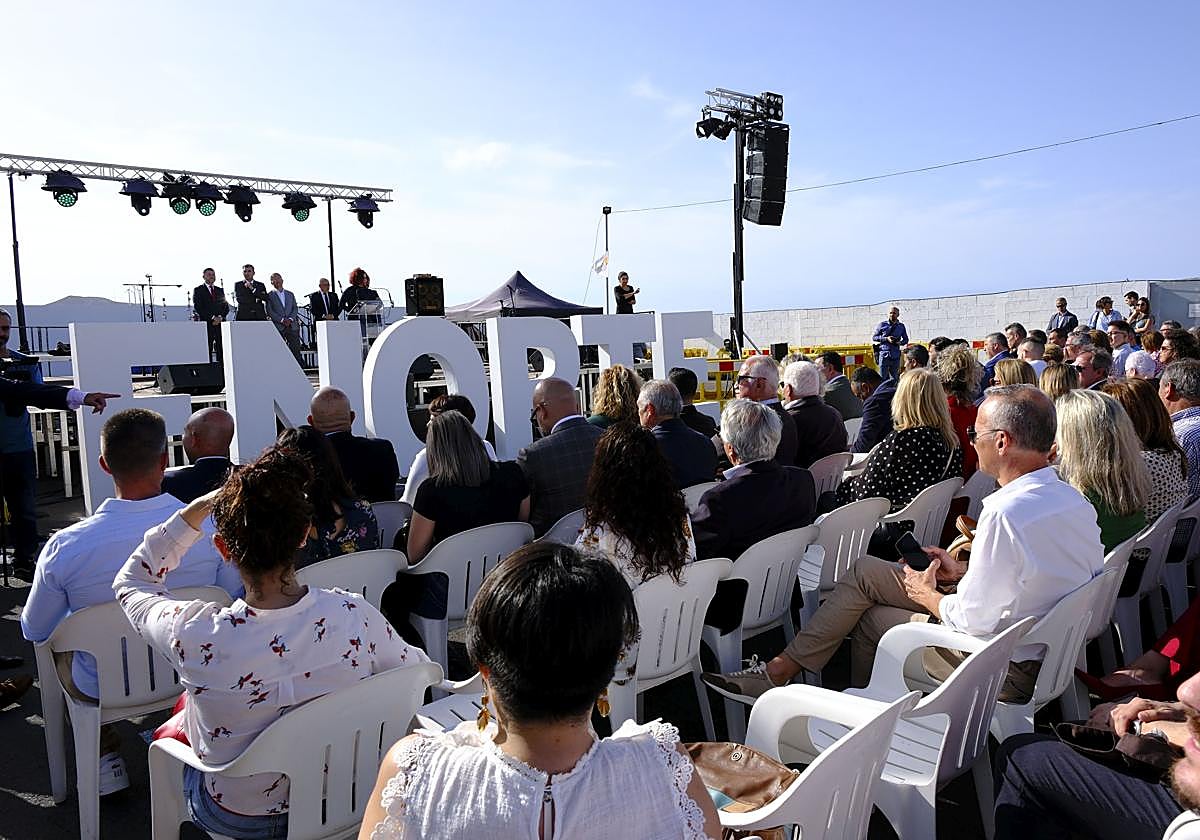 Inauguración de la feria Enorte en Gáldar