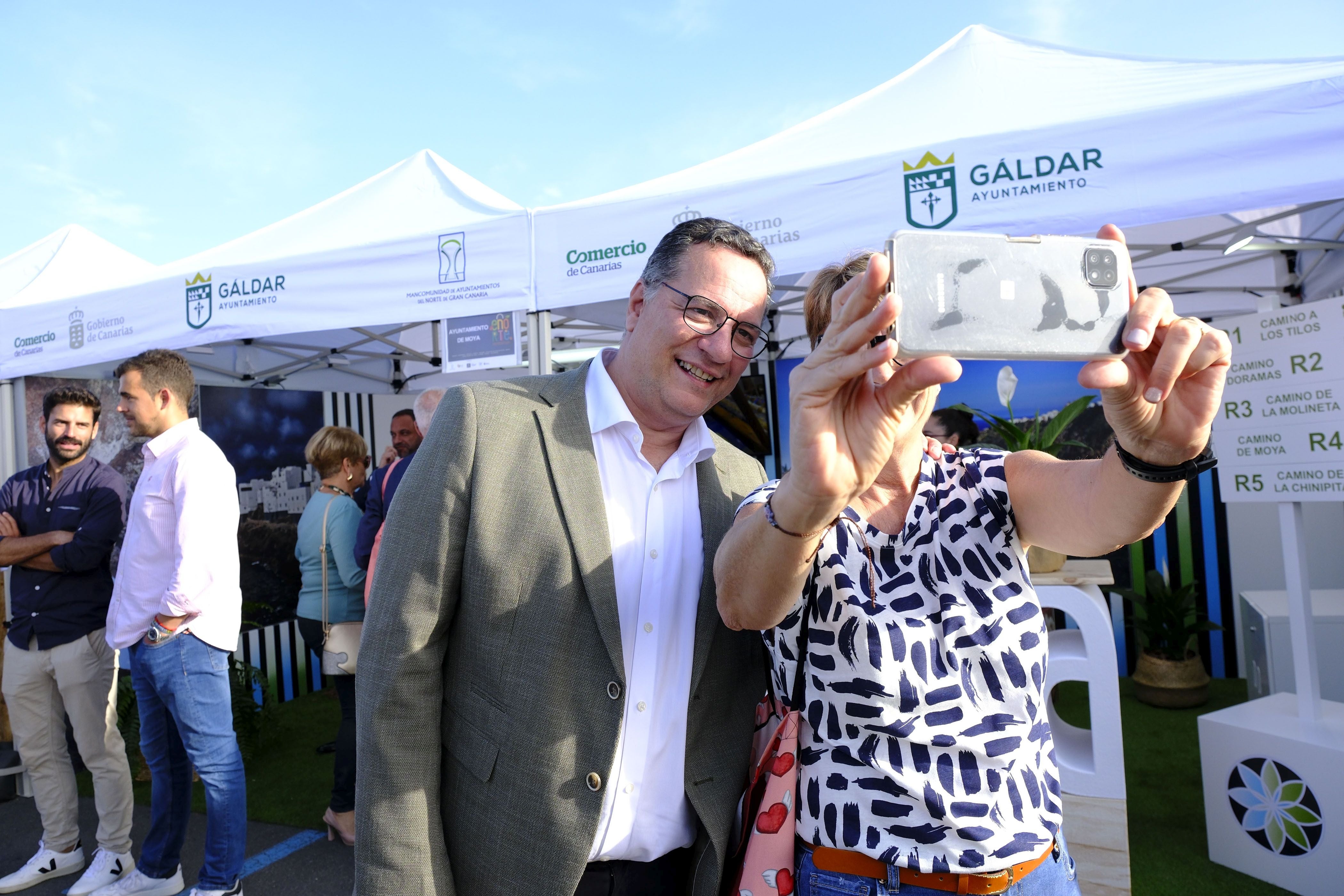 Inauguración de la feria Enorte en Gáldar