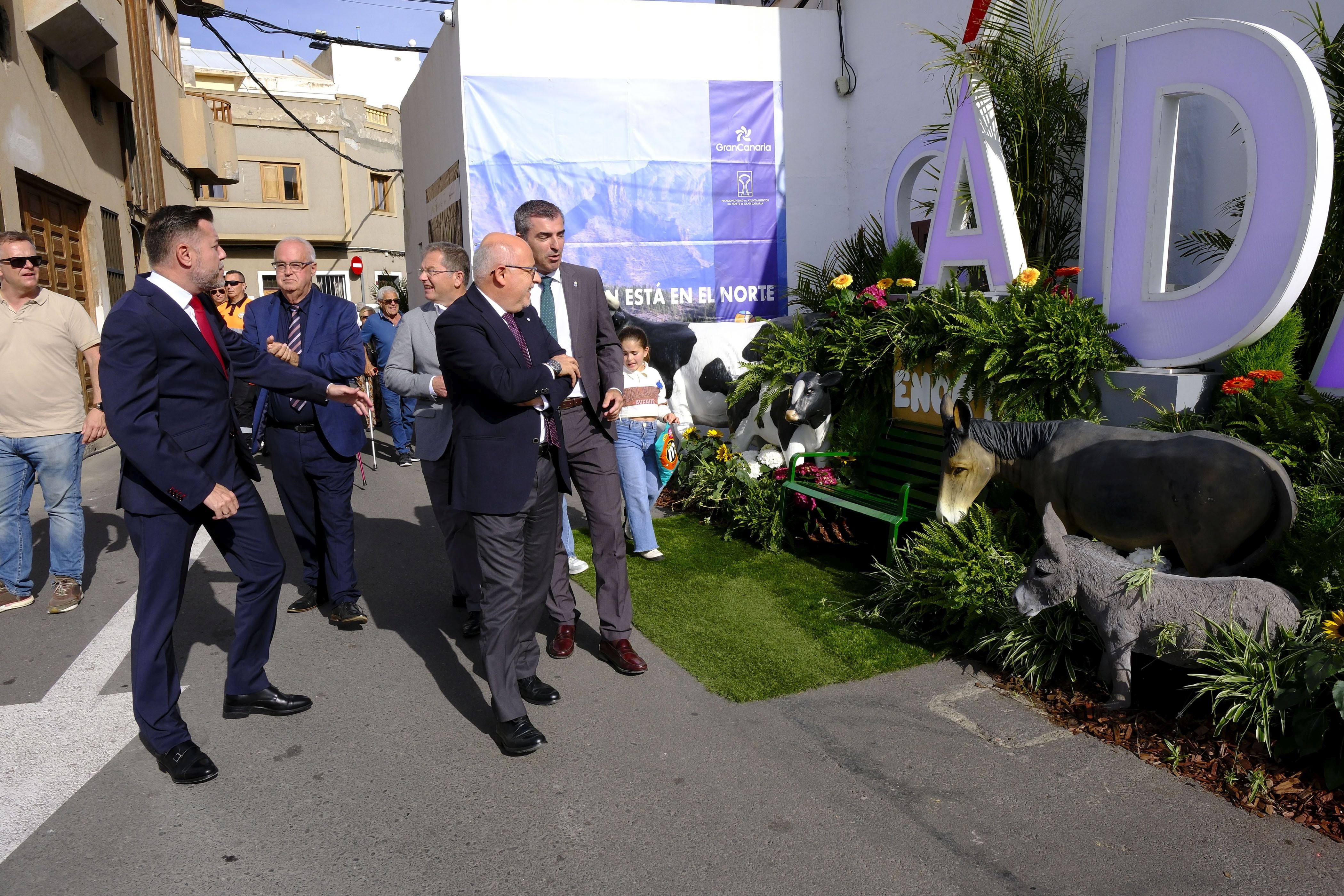 Inauguración de la feria Enorte en Gáldar