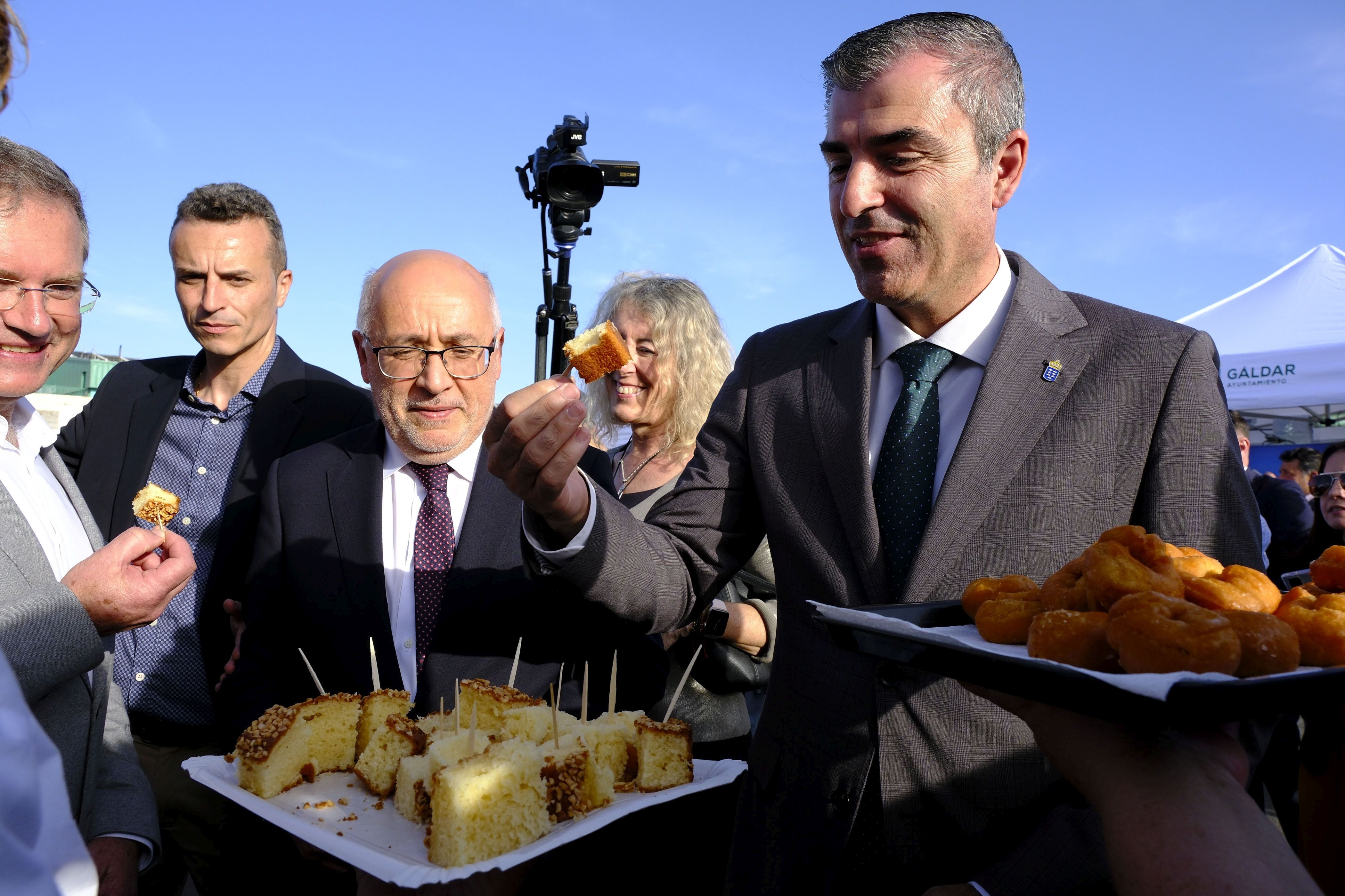 Inauguración de la feria Enorte en Gáldar