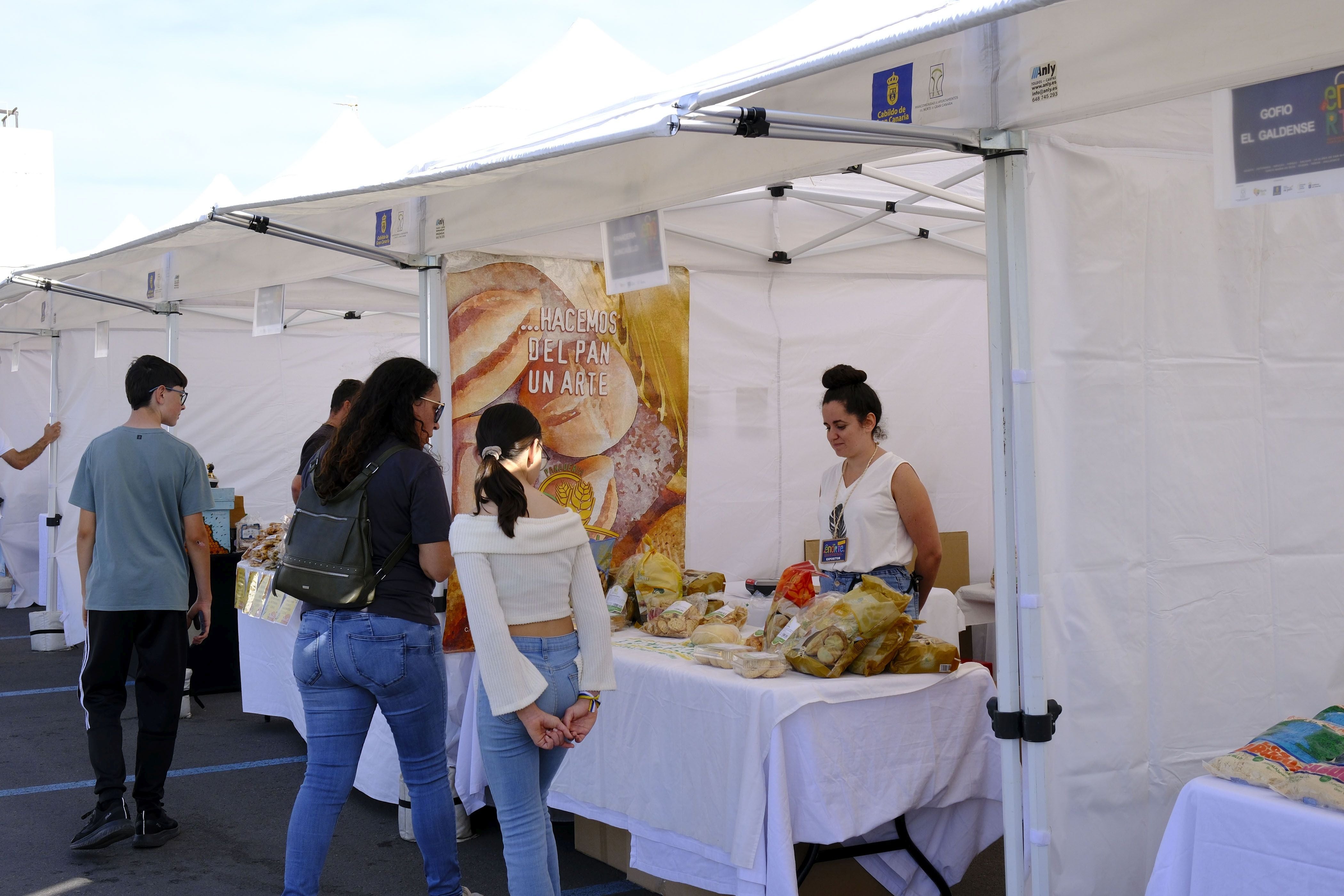 Inauguración de la feria Enorte en Gáldar