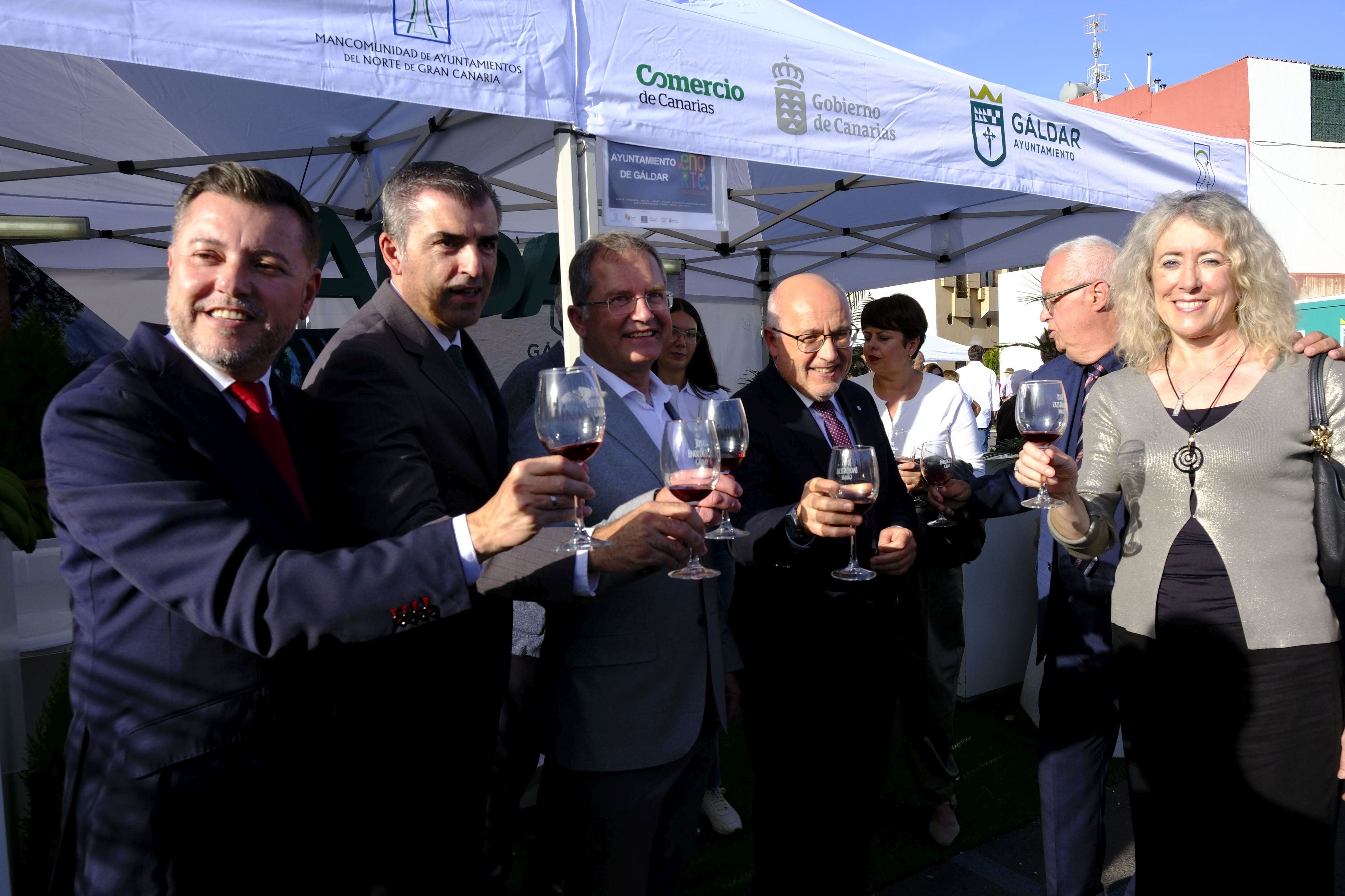 Inauguración de la feria Enorte en Gáldar