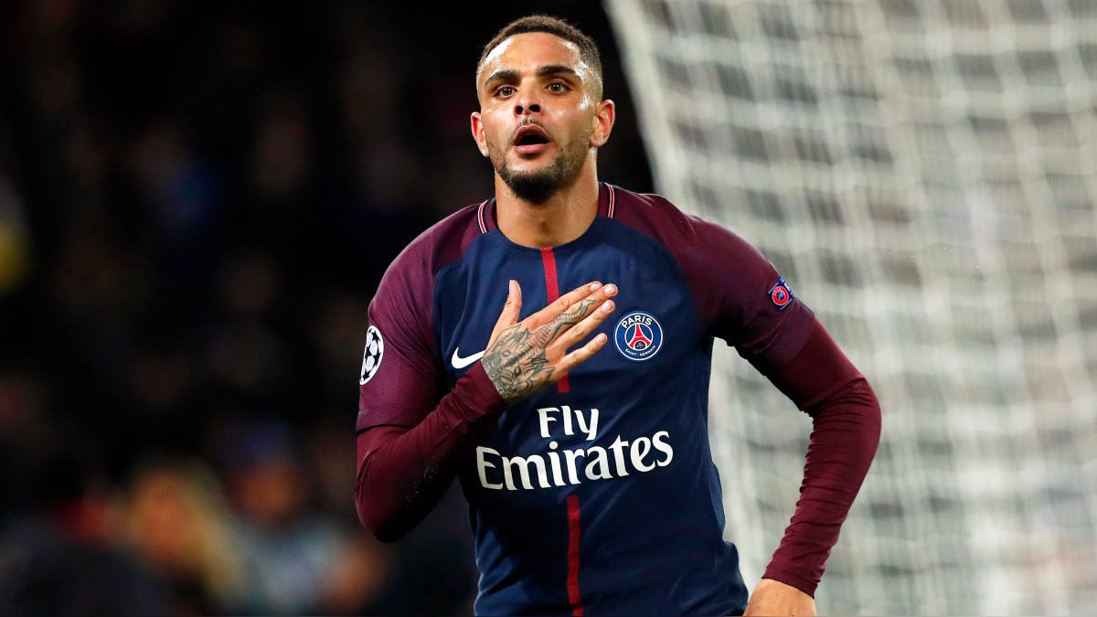 Kurzawa, con el PSG.
