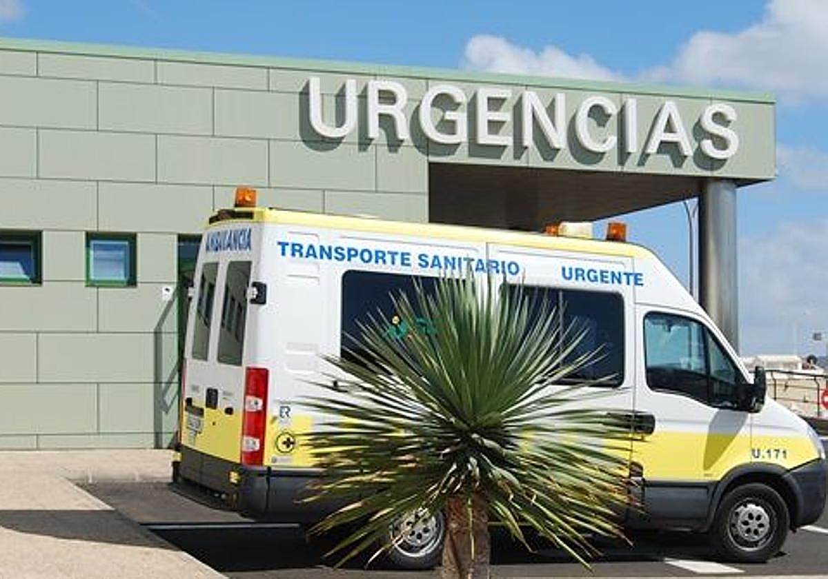 Una ambulancia del SUC.
