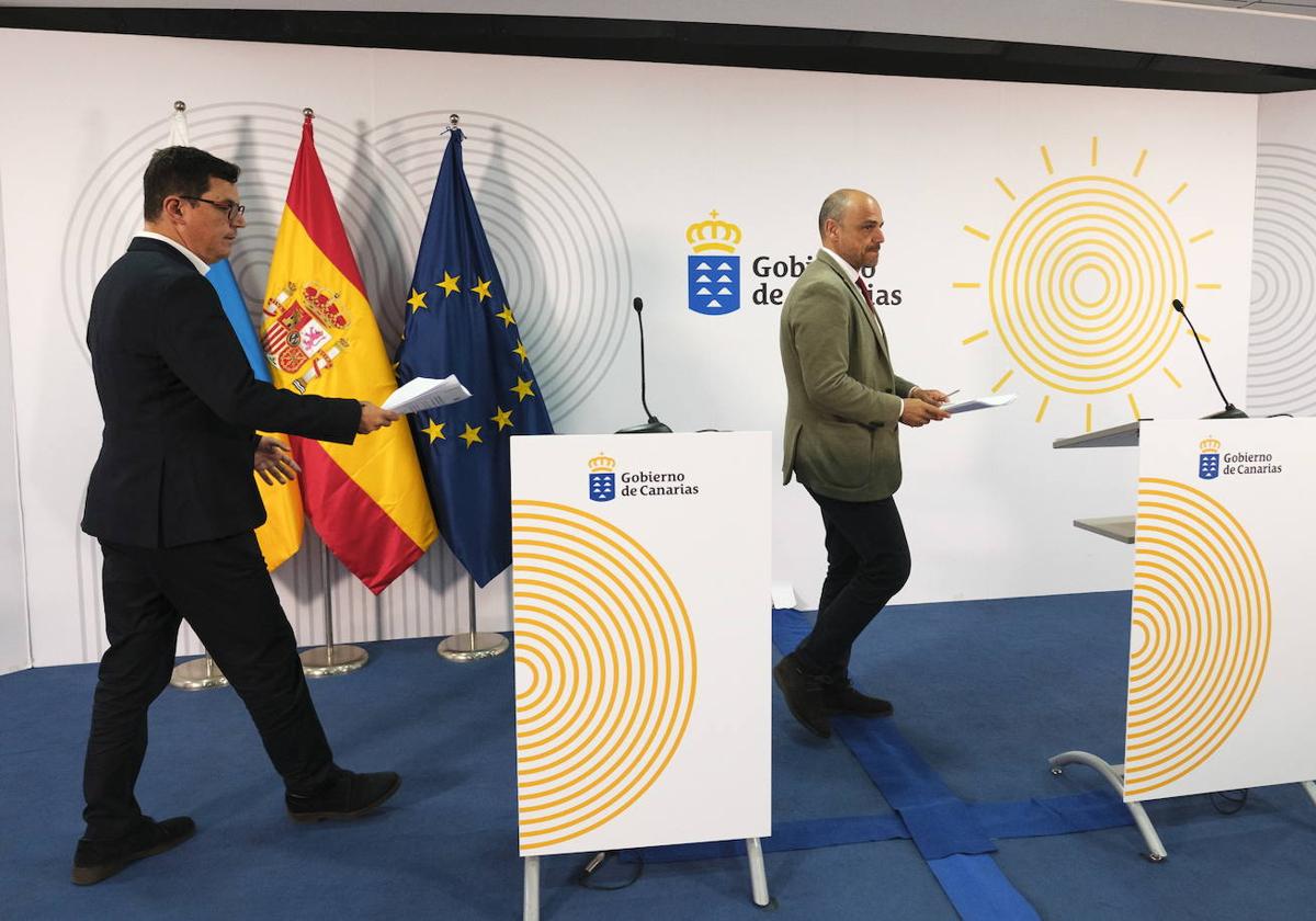 Clavijo quiere atar con Montero las entregas a cuenta para no recortar presupuesto