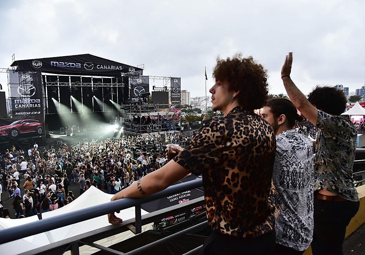 Un momento del Gran Canaria Sum Festival de 2018, en Infecar.