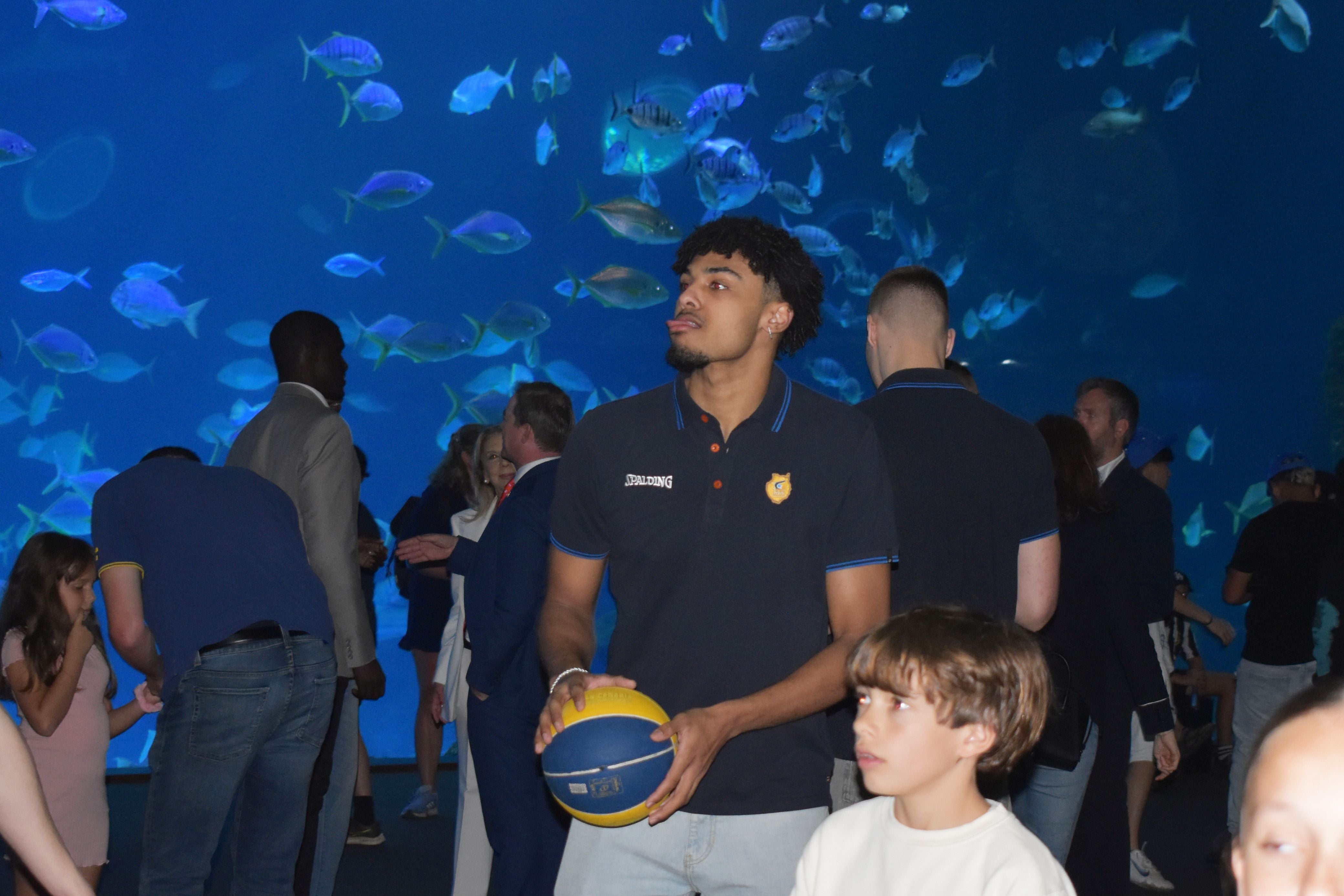 Del parqué al acuario, en imágenes