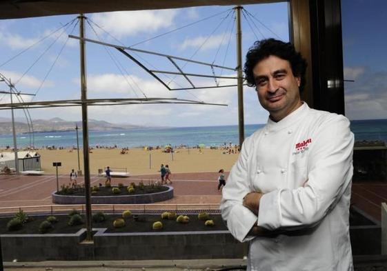 El chef Estrella Michelin del Restaurante El Bohío Pepe Rodríguez.