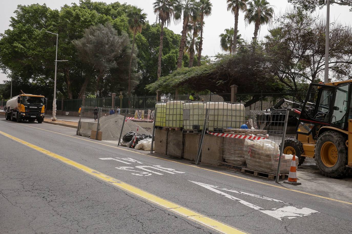 La Isleta reivindica el doble sentido de la calle José Guerra