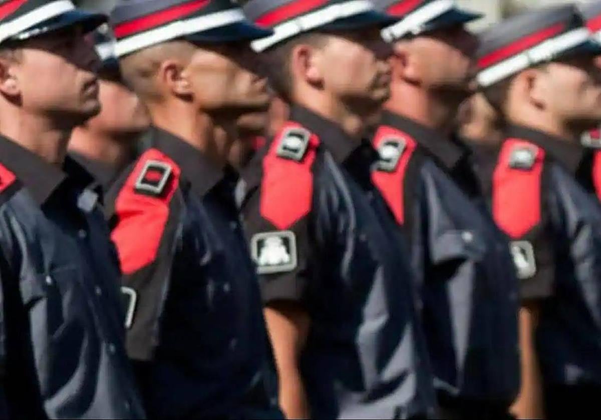 Imagen de archivo de agentes del Cuerpo General de la Policía Canaria.