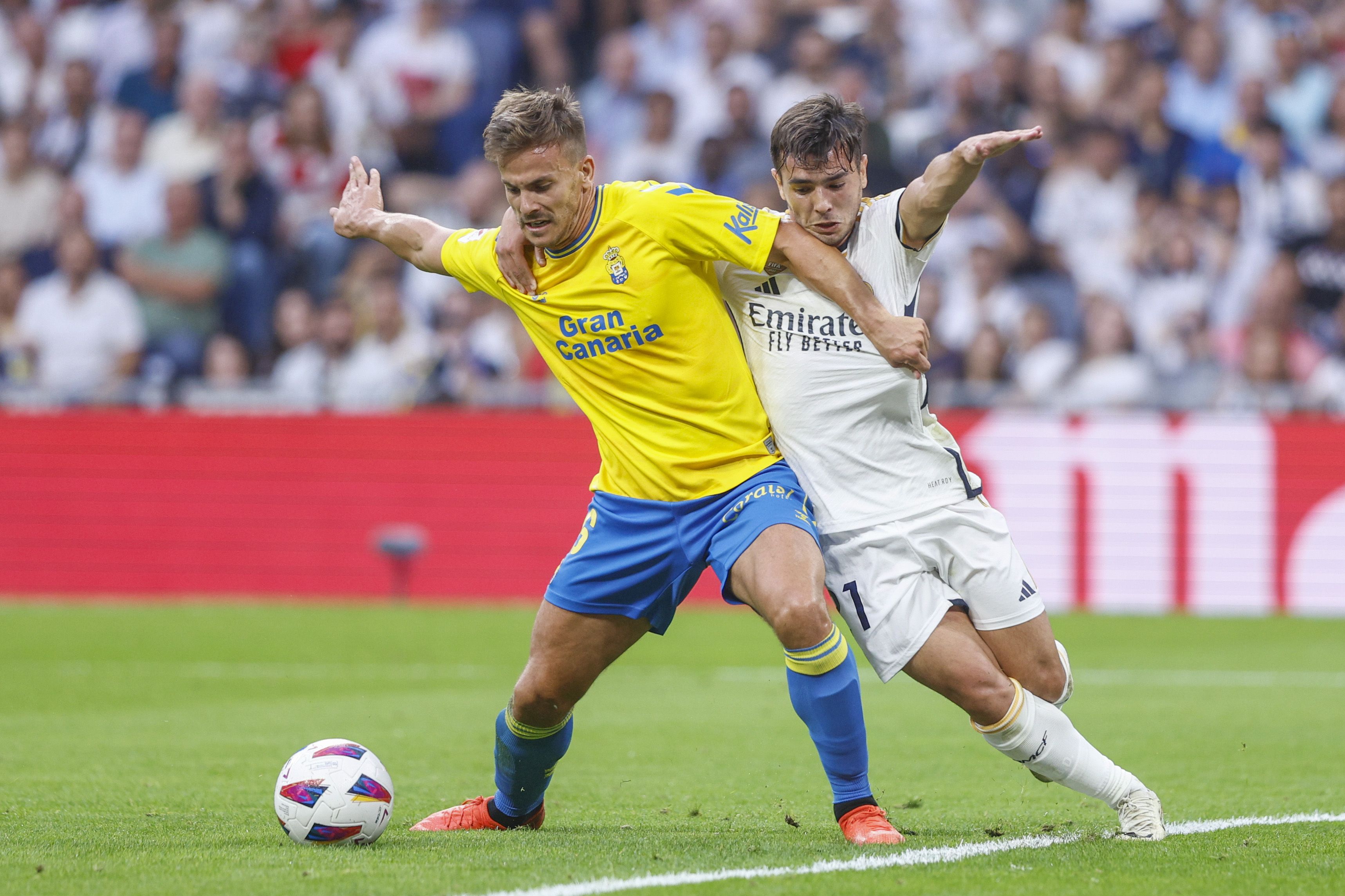 Curbelo solo ha jugado en Primera contra el Real Madrid.