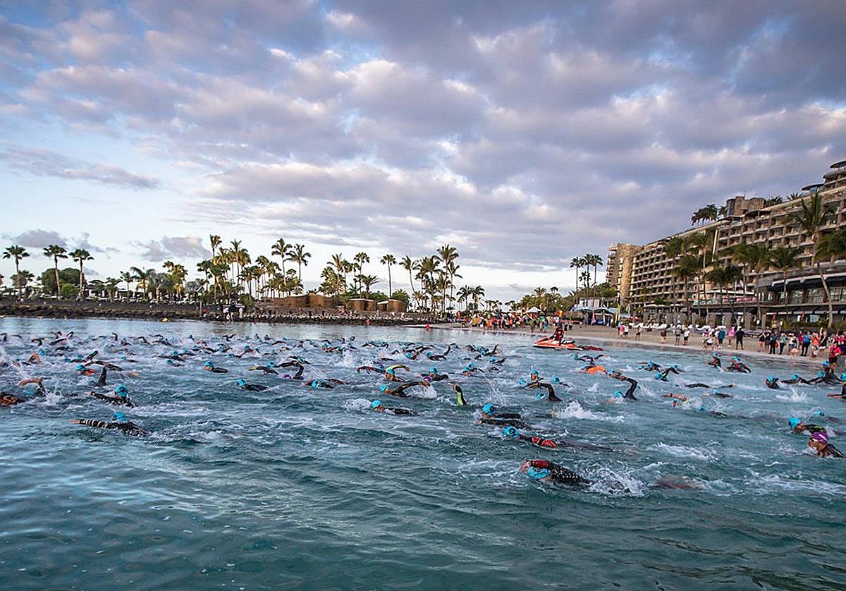 El Anfi Challenge Mogán Gran Canaria abre la temporada europea del triatlón mundial.