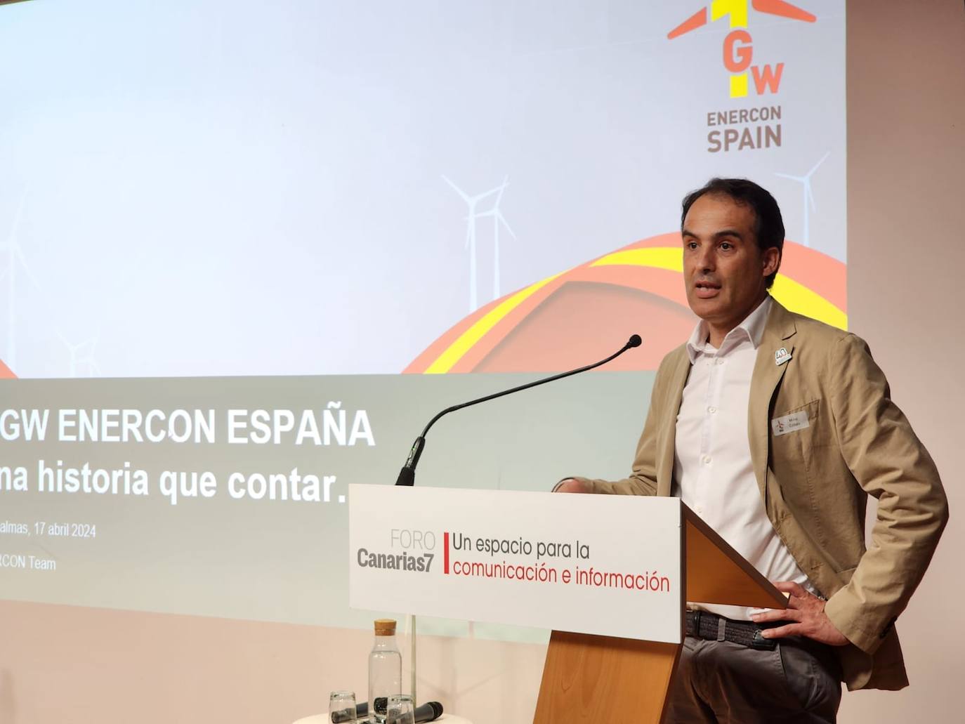 Enercon celebra en CANARIAS7 su primer gigavatio de potencia instalada en España