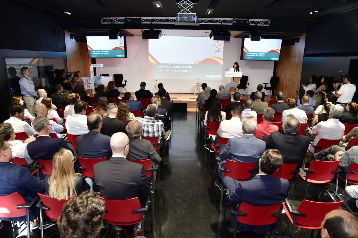 Enercon celebra en CANARIAS7 su primer gigavatio de potencia instalada en España