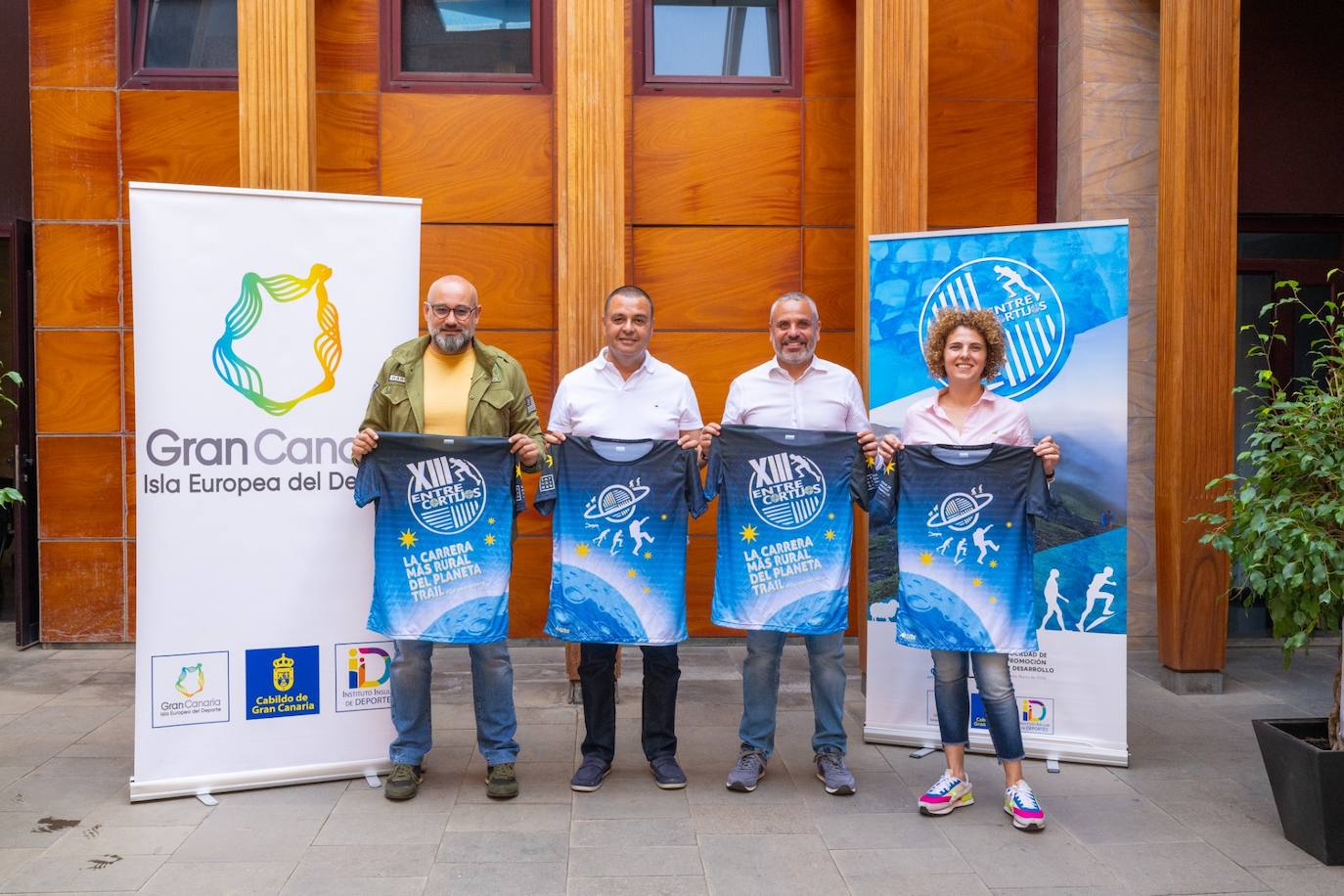 Durante la presentación.