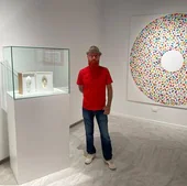 El artista José Luis Luzardo, creador de la muestra 'Poéticas del deseo'.