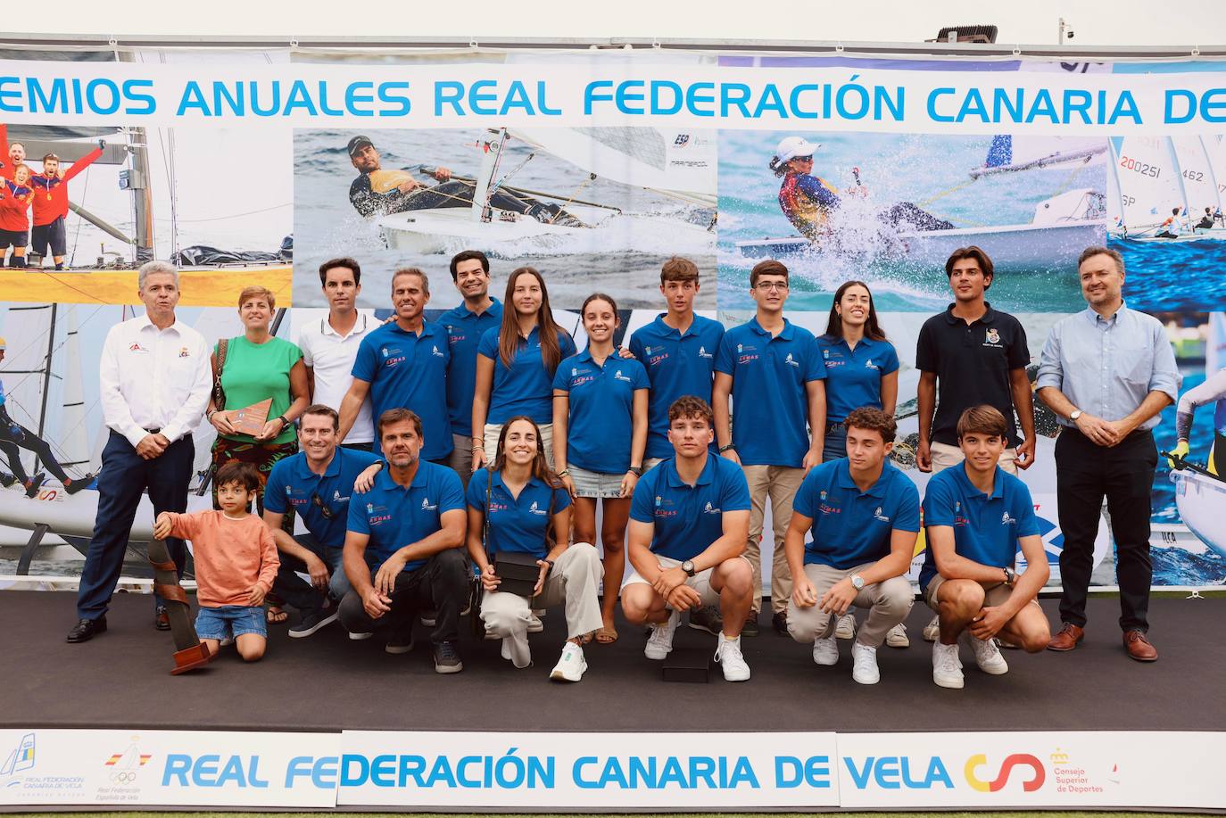 Imagen secundaria 1 - La vela canaria celebra los 64 podios nacionales e internacionales de 2023