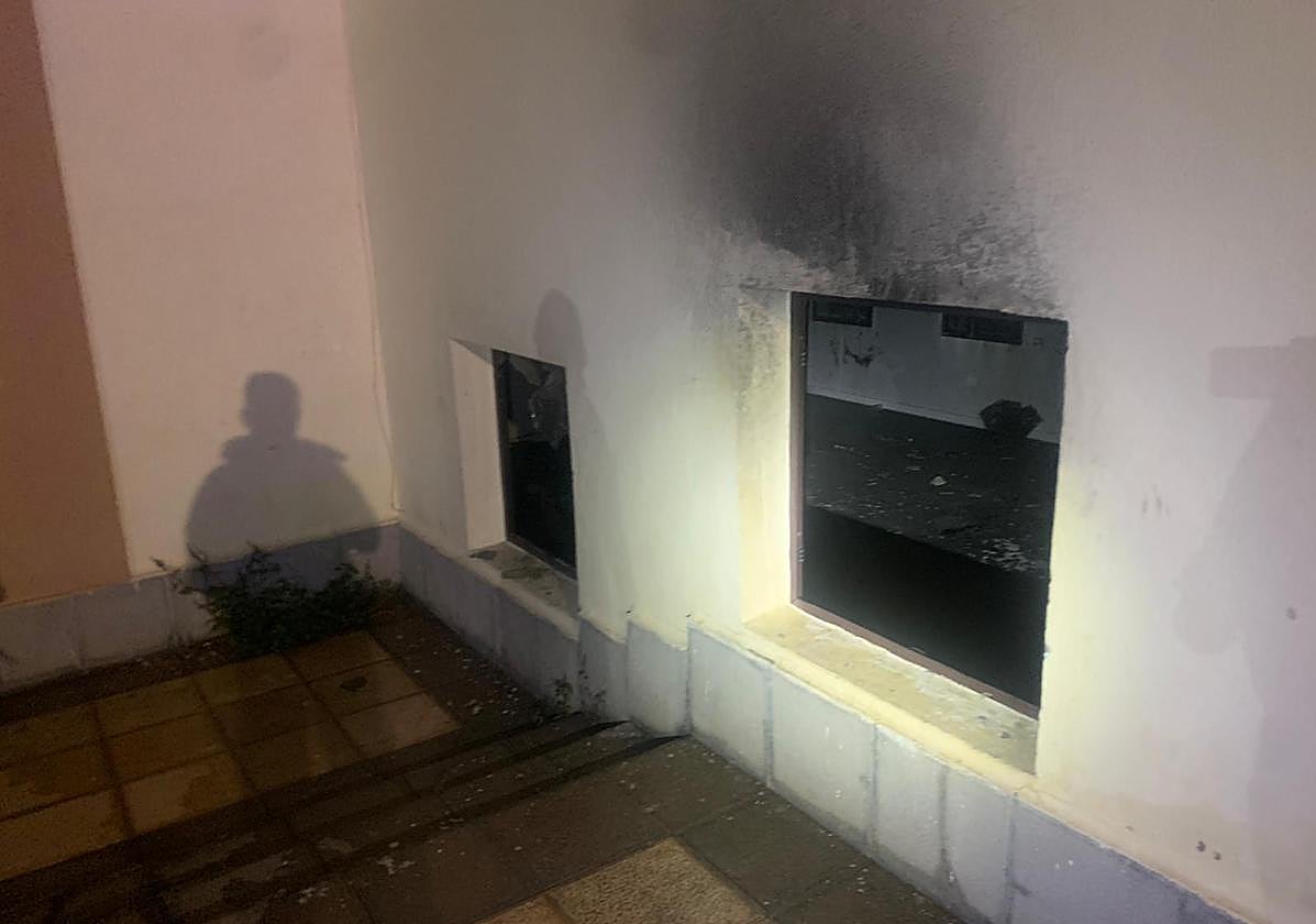 Imagen del estado de las instalaciones del centro de menores en Lanzarote.